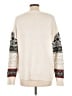 Staccato 100% Polyester Print Ivory Pullover Sweater Size L - photo 2