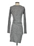 Athleta Solid Gray Casual Dress Size XXS - photo 2