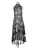 MICHAEL Michael Kors Paisley Silver Cocktail Dress Size S - photo 1