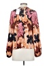 Raga 100% Polyester Brown Long Sleeve Blouse Size XS - photo 2