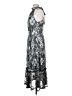 MICHAEL Michael Kors Paisley Silver Cocktail Dress Size S - photo 5