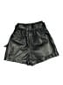 Illa Illa Metallic Black Shorts Size S - photo 2