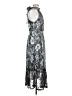 MICHAEL Michael Kors Paisley Silver Cocktail Dress Size S - photo 4