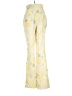 ASOS Design Floral Yellow Casual Pants Size 4 - photo 2