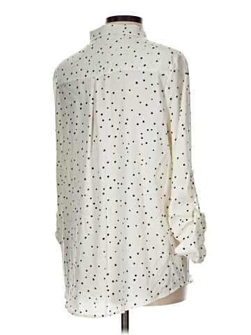 Skies Are Blue Long Sleeve Blouse (view 2)