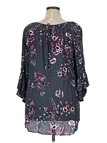 Cupio 3/4 Sleeve Blouse (view 2)