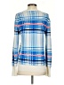 Equipment Plaid Blue Pullover Sweater Size S - photo 2