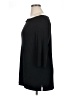 Just My Size Black 3/4 Sleeve Top Size 1X - photo 5