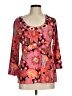 Unbranded Pink 3/4 Sleeve Blouse Size M (estimated) - photo 1