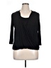Laila Jayde Black 3/4 Sleeve Top Size XL - photo 1