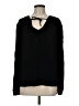 Old Navy 100% Rayon Black Long Sleeve Blouse Size M (tall) - photo 1