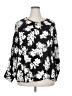 Maurices 100% Polyester Black 3/4 Sleeve Blouse Size 2X - photo 1