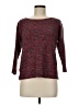 Comptoir des Cotonniers Chevron-herringbone Marled Burgundy Red Pullover Sweater Size Med (2) - photo 1