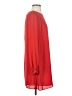 Lavender Brown 100% Polyester Solid Red Casual Dress Size S - photo 4