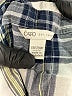 Cato 100% Cotton Plaid Blue Long Sleeve Button-Down Shirt Size 18 - 20 - photo 7