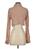 Missguided Tan Long Sleeve Blouse Size 4 - photo 2