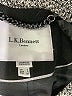 L.K. Bennett Chevron-herringbone Gray Jacket Size 4 - photo 6