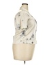 Unbranded Floral Ivory Short Sleeve Blouse Size 2X (estimated) - photo 4