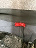 KITRI 100% Viscose Metallic Black Casual Pants Size UK 8 / US 4 - photo 7