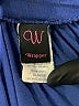 Wrapper Blue Short Sleeve Top Size XL - photo 7