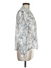Bailey 44 Silver Long Sleeve Blouse Size M - photo 4