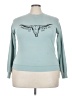 Unbranded Teal Sweatshirt Size 4X (estimated) - photo 1