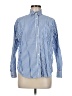 Vince. Stripes Blue Long Sleeve Button-Down Shirt Size M (estimated) - photo 1