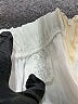 Unbranded Solid White Casual Skirt Size 14 - photo 4