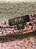 BCBG Animal Print Burgundy Cocktail Dress Size L - photo 7