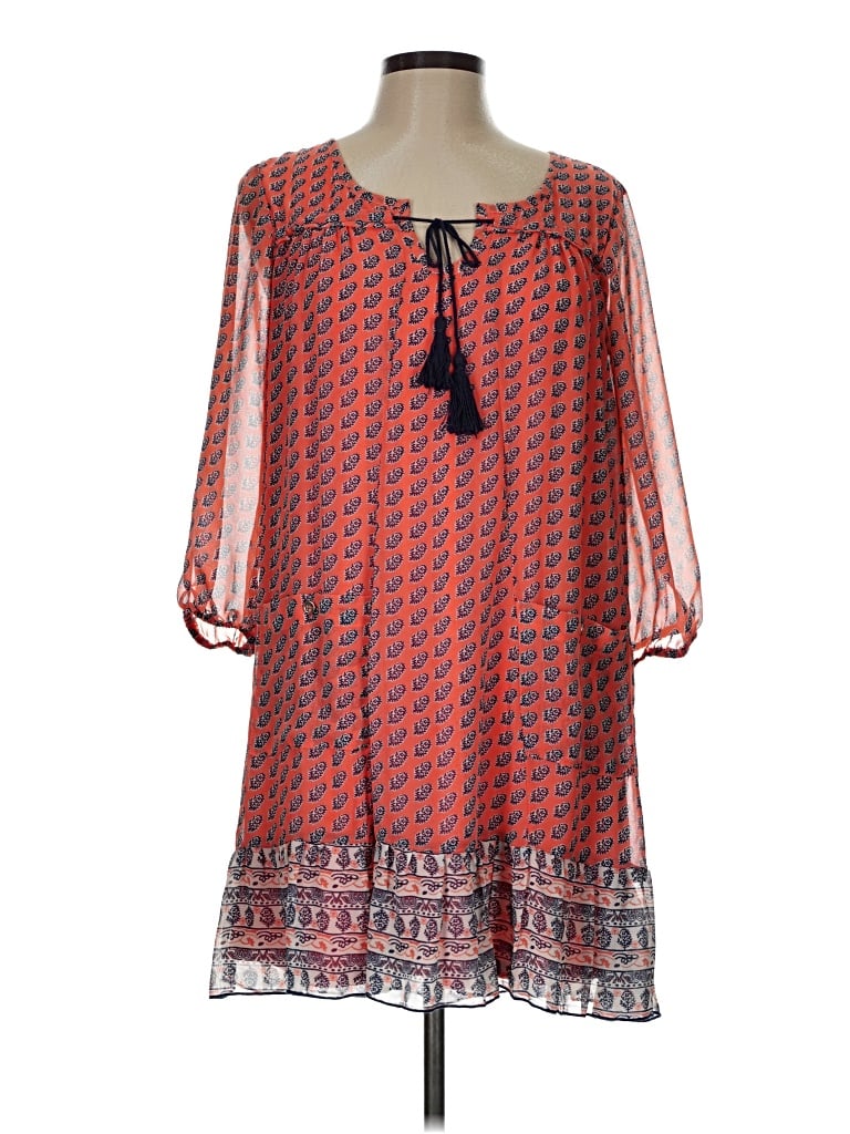 Pre-owned As U Wish Casual Dress In Red