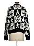 Zara Hearts Silver Pullover Sweater Size S - photo 2