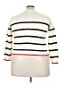 Unbranded Stripes Ivory Pullover Sweater Size 4X (estimated) - photo 2
