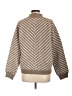 Unbranded Chevron-herringbone Tan Pullover Sweater Size L (estimated) - photo 2