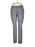 CAbi 100% Cotton Chevron-herringbone Gray Jeans Size 14 - photo 1