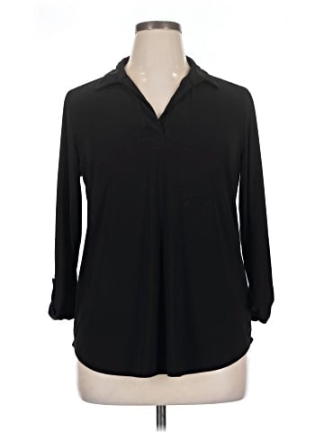 Jones New York Signature 3/4 Sleeve Blouse (view 1)