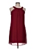 Iz Byer 100% Polyester Burgundy Sleeveless Top Size M - photo 1