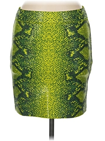 BCBGMAXAZRIA Faux Leather Skirt (view 1)