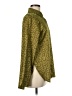 Unbranded Animal Print Green Long Sleeve Blouse Size M - photo 4