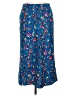 Jason Wu 100% Polyester Print Blue Casual Skirt Size 6 - photo 2