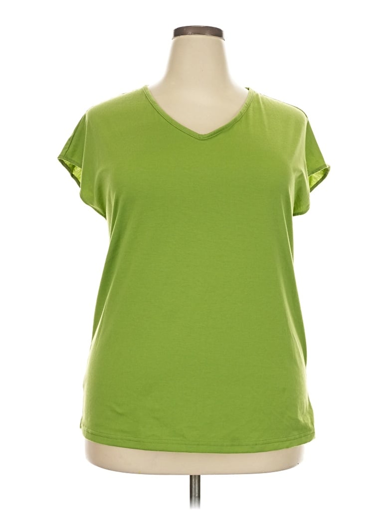 Pre-owned Unbranded Active T-shirt In Green
