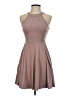 Altar'd State Solid Brown Cocktail Dress Size XS - photo 1