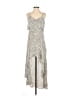 Intermix Animal Print Ivory Casual Dress Size S - photo 1