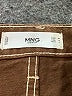 MNG 100% Cotton Brown Jeans Size 6 - photo 6