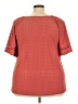 Misia Red Short Sleeve Top Size 3X - photo 2