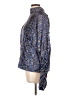 Hunter Bell Blue Long Sleeve Blouse Size L - photo 5