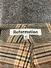 Reformation Plaid Gray Casual Pants Size 6 Petite - photo 4