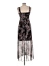 Connected Apparel Black Cocktail Dress Size 10 - photo 2