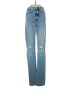 Zara Hearts Blue Jeans Size 0 - photo 1