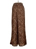 Summersalt 100% Polyester Animal Print Brown Casual Pants Size XS - photo 2