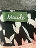 Maude Graphic Black Casual Dress Size S - photo 7